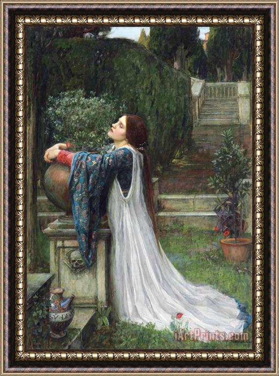 John William Waterhouse Isabella And The Pot of Basil Framed Painting