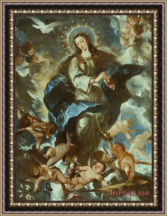 Jose Antolinez Immaculate Conception Framed Print