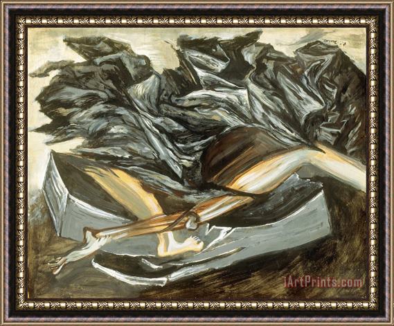 Jose Clemente Orozco Death And Resurrection Framed Painting