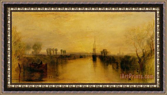Joseph Mallord William Turner Chichester Canal Framed Print