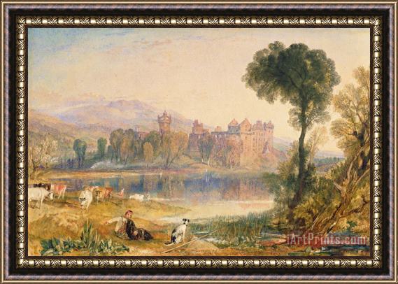 Joseph Mallord William Turner Linlithgow Palace Framed Print