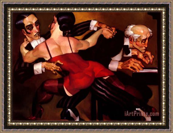 Juarez Machado The Last Tango I Framed Painting