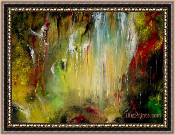 Katarina Niksic Wasserfall Framed Painting