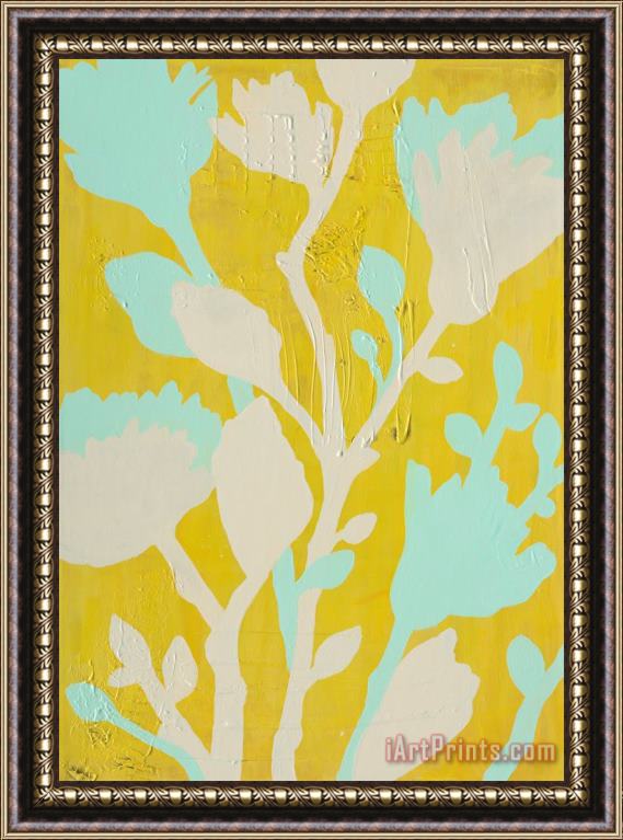 Laura Gunn Branch in Bloom I Framed Painting