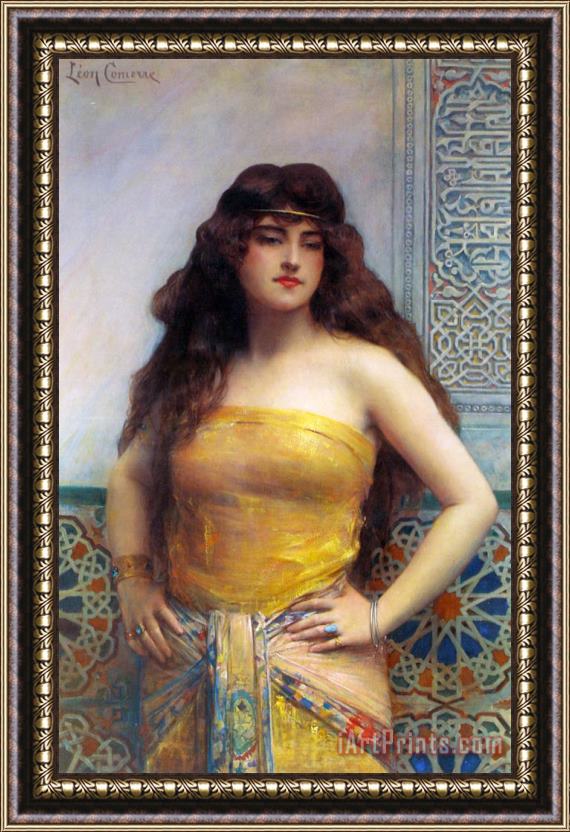 Leon Francois Comerre The Sultan's Favourite Framed Painting
