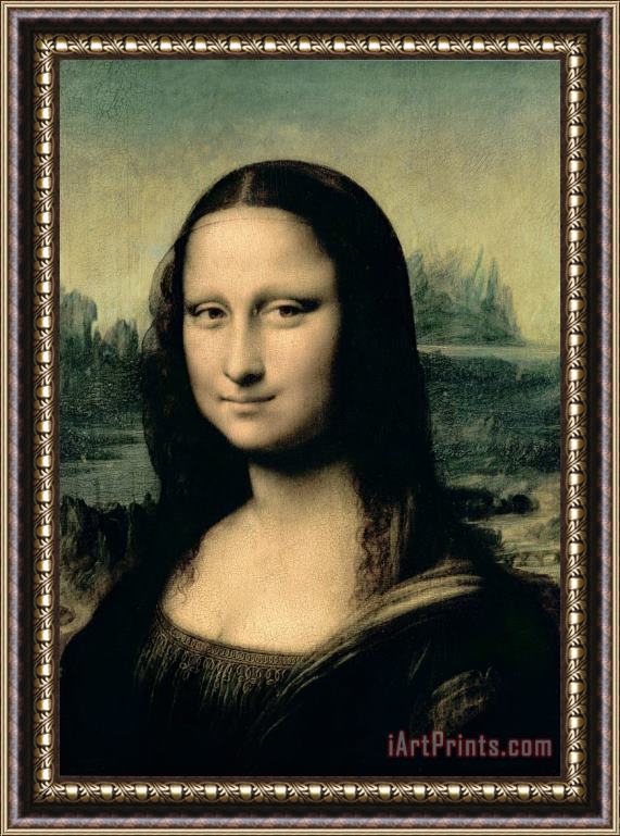 Leonardo da Vinci Mona Lisa Framed Print