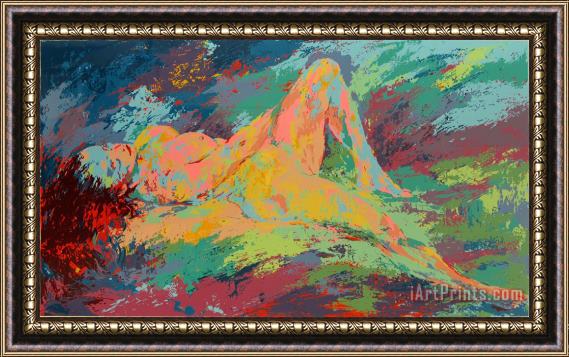 Leroy Neiman Homage to Boucher Framed Painting