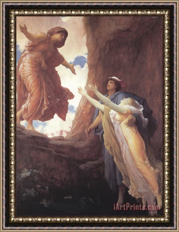 Lord Frederick Leighton Return of Persephone Framed Painting