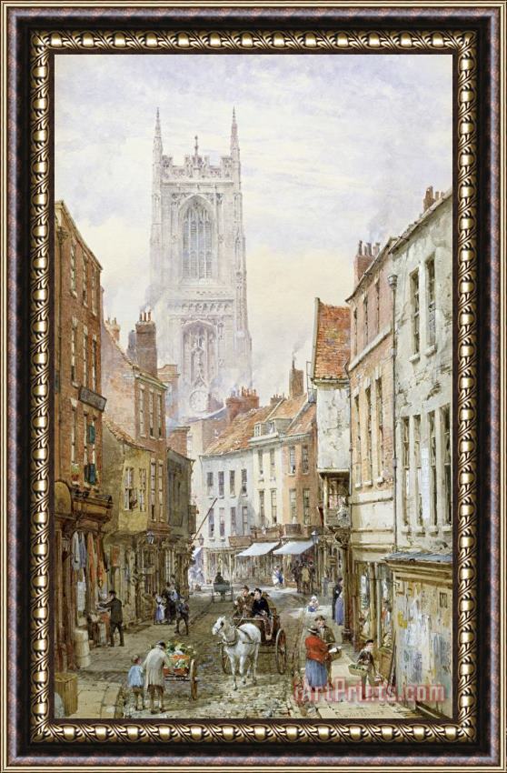 Louise J Rayner A View of Irongate Framed Print