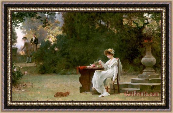 Marcus C. Stone Love at First Sight Framed Print