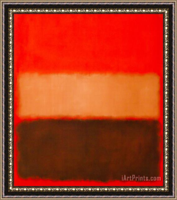 Mark Rothko Untitled 6 Framed Painting