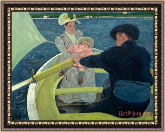 Mary Cassatt The Boating Party Framed Print