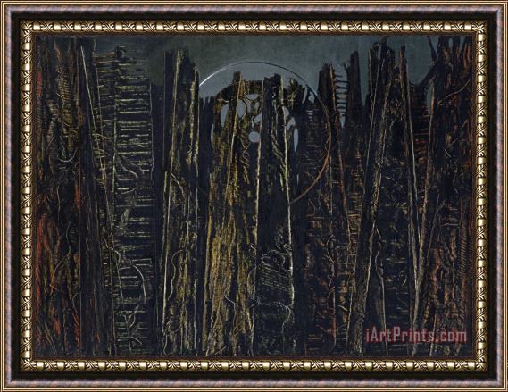 Max Ernst The Forest (la Foret) Framed Painting