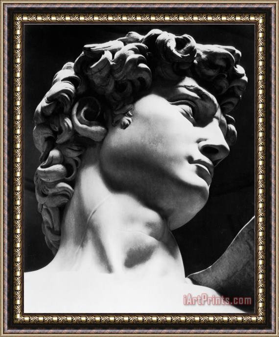 Michelangelo Buonarroti David Michelangelo Buonarroti Galleria Dell Accademia Florence Framed Print