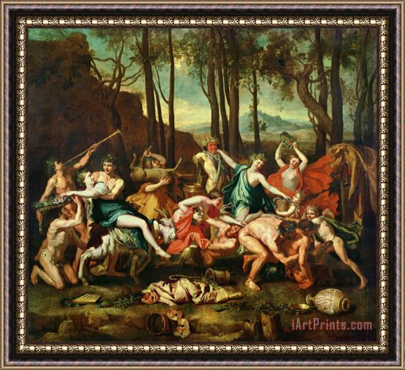 Nicolas Poussin The Triumph of Pan Framed Print