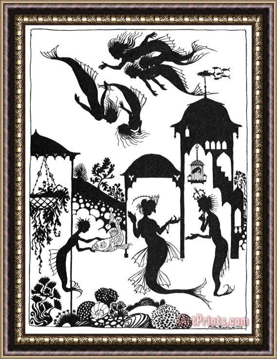 Others Andersen: Little Mermaid Framed Print