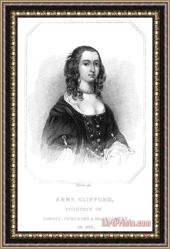 Others Anne Clifford (1590-1676) Framed Painting
