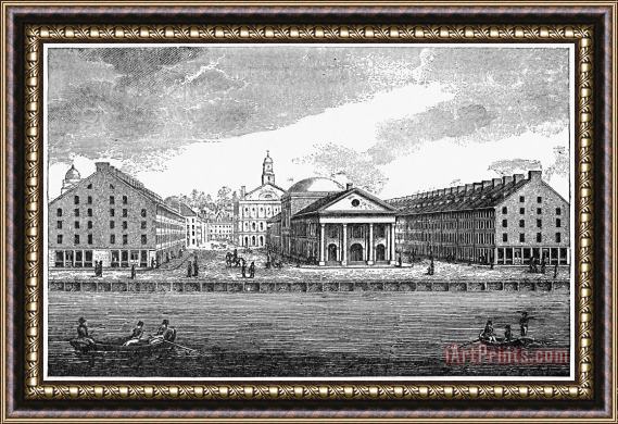 Others Boston: Quincy Market Framed Print