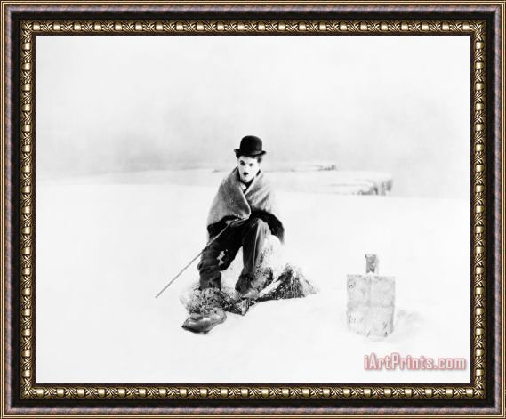 Others Chaplin: Gold Rush, 1925 Framed Painting