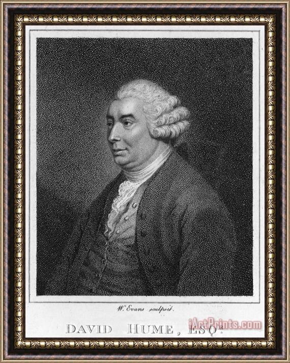 Others David Hume (1711-1776) Framed Painting