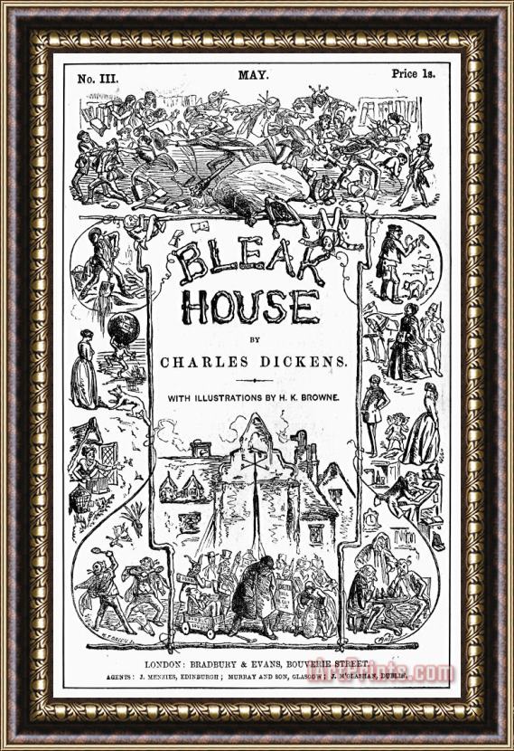Others Dickens: Bleak House Framed Print