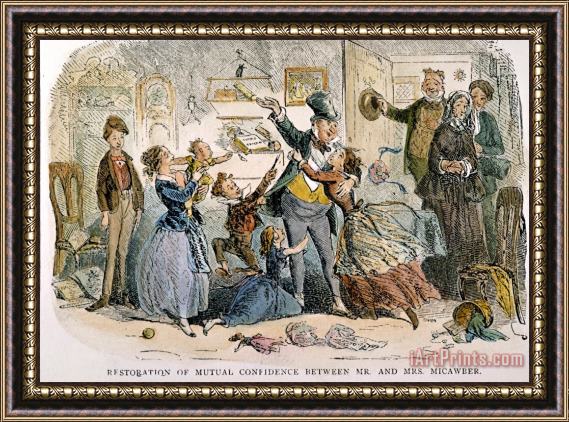 Others Dickens: David Copperfield Framed Painting