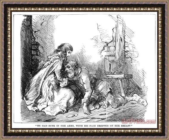 Others Dickens: Two Cities Framed Print