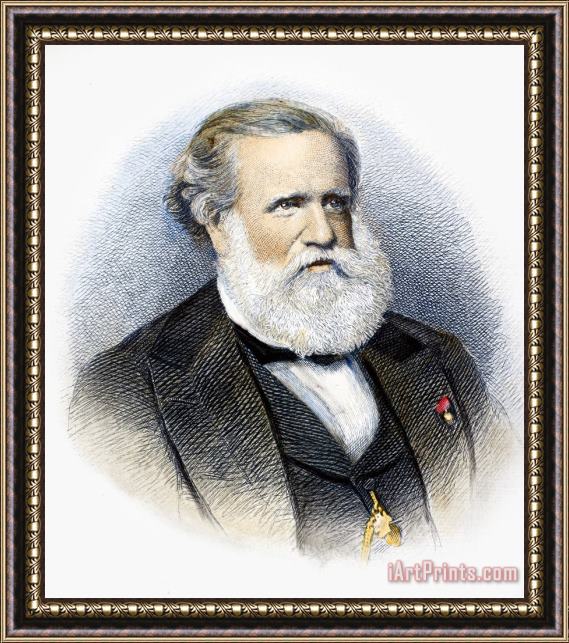 Others Dom Pedro II (1825-1891) Framed Painting