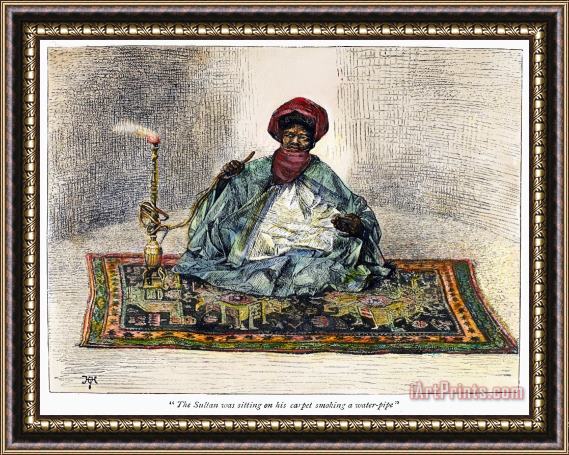 Others East Africa: Sultan, 1889 Framed Print
