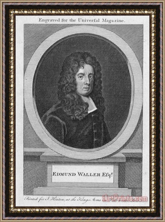 Others Edmund Waller (1606-1687) Framed Print