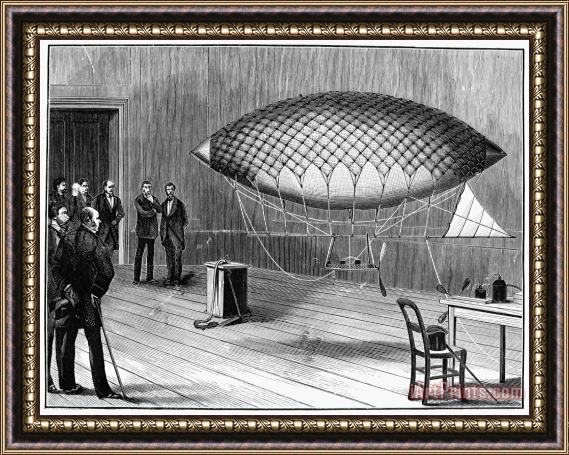 Others Electric Flying Machine Framed Print
