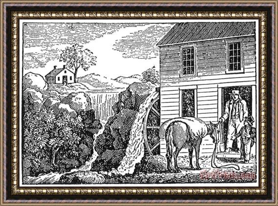 Others Farming: Millhouse Framed Print