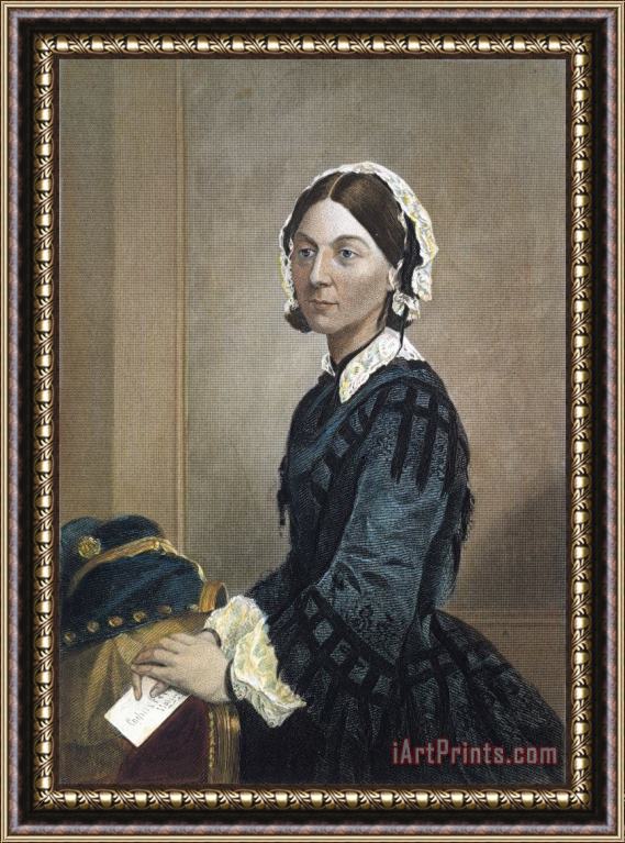 Others Florence Nightingale Framed Painting