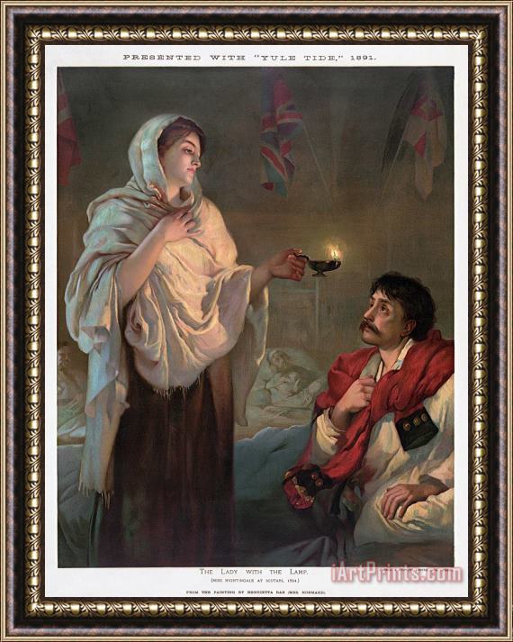 Others Florence Nightingale Framed Painting