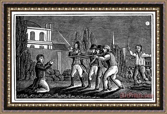 Others France: Persecution, 1815 Framed Painting