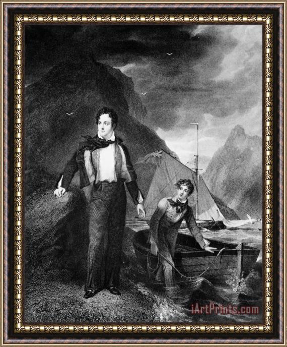Others George Gordon Byron Framed Painting