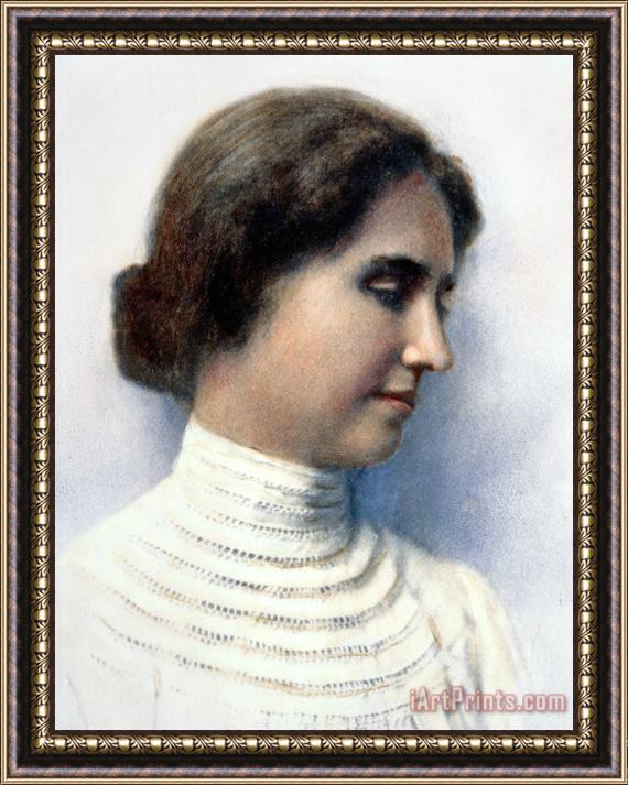 Others Helen Keller (1880-1968) Framed Painting