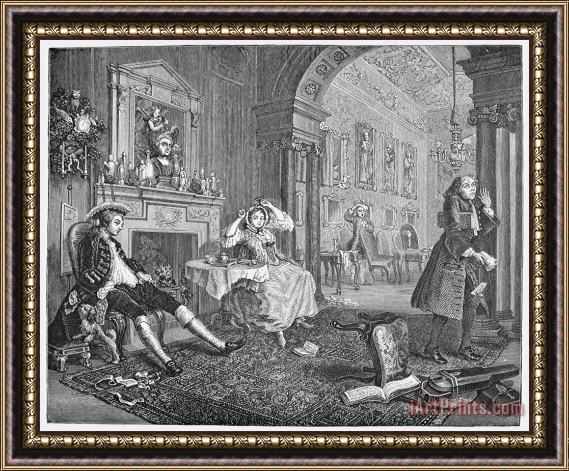 Others Hogarth: Marriage Framed Print