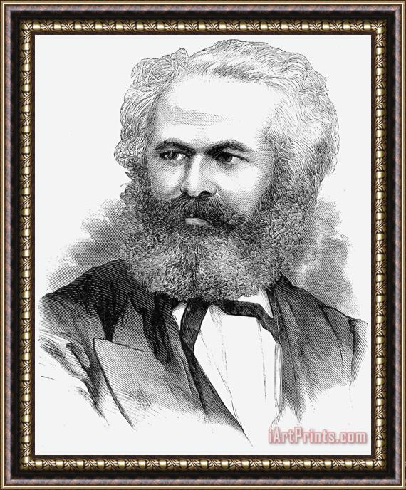Others Karl Marx (1818-1883) Framed Print