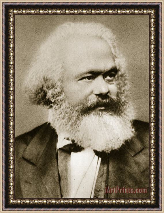 Others Karl Marx Framed Painting
