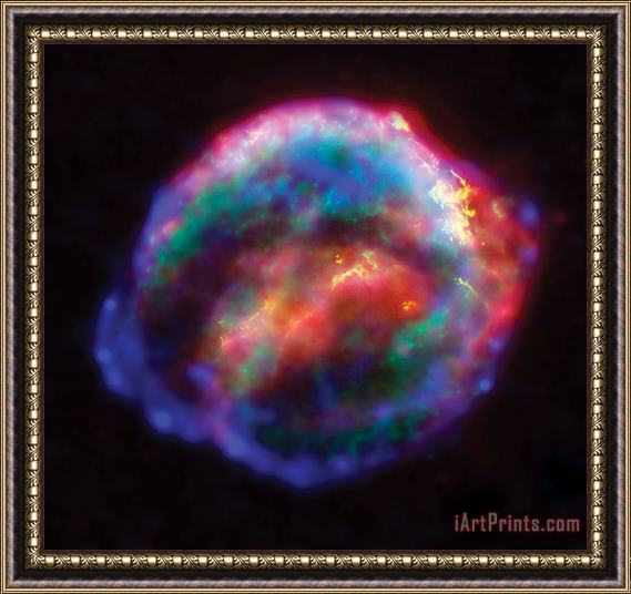Others Kepler's Supernova Framed Print