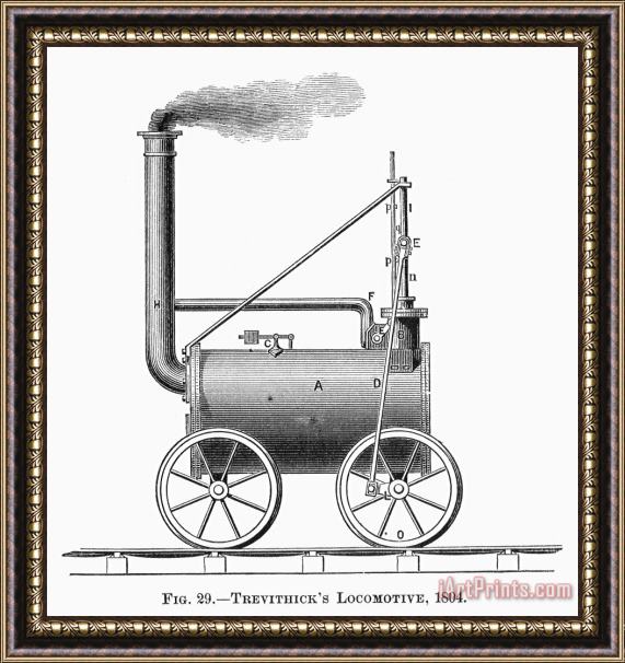 Others Locomotive, 1803 Framed Painting