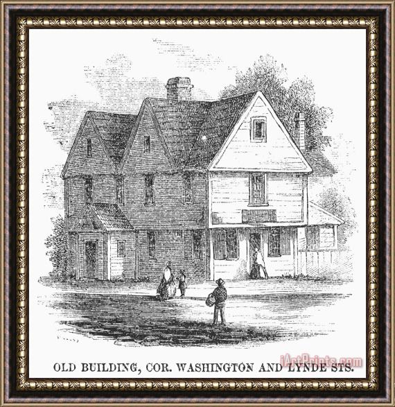 Others Massachusetts: Salem, 1851 Framed Print