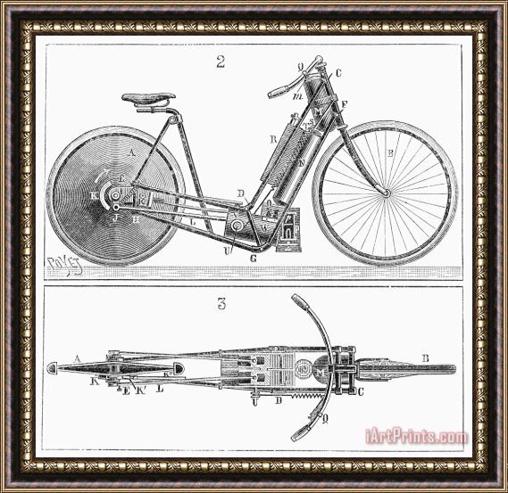 Others Motorcycle, 1894 Framed Print