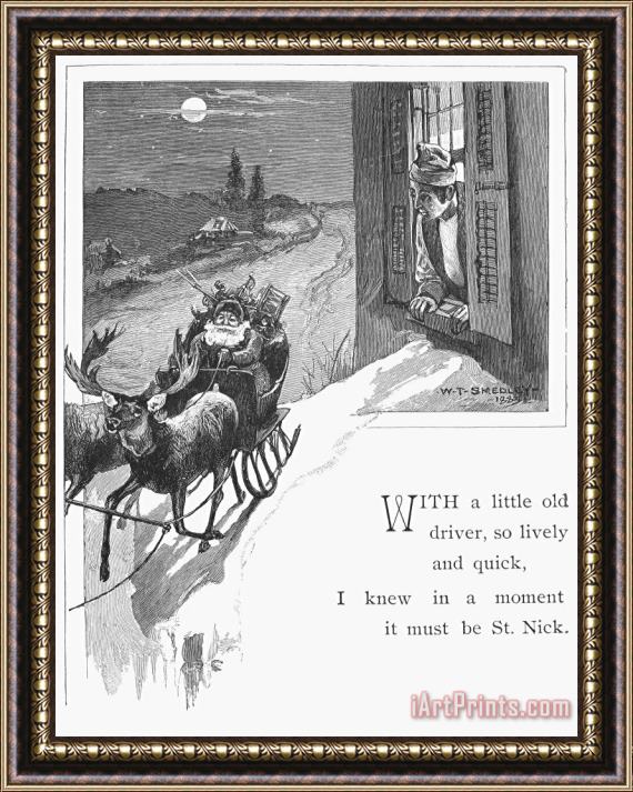 Others Night Before Christmas Framed Print