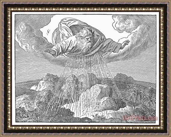 Others Old Testament: God Framed Print