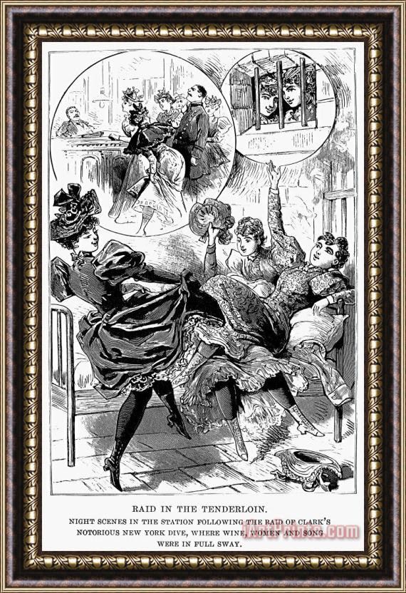 Others Prostitution, 1895 Framed Painting