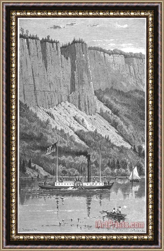 Others Robert Fultons Clermont Framed Print