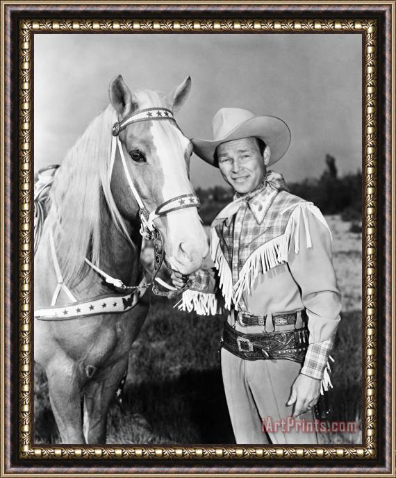 Others Roy Rogers (1912-1998) Framed Painting