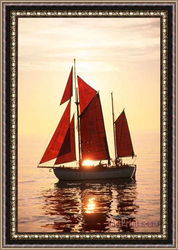 Others Sailing Ship Framed Painting